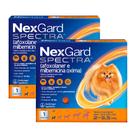 Kit 2 NexGard Spectra Anti Pulgas e Carrapatos para Cães de 2 a 3,5kg 1 Tablete Mastigável Kit 2 NexGard Spectra Anti Pulgas e Carrapatos para Cães de 2 a 3,5kg 1 Tablete Mastigável