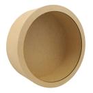 Kit 2 Nicho Redondo Simples 37x15 Mdf Madeira