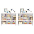 Kit 2 Nichos Organizadores Branco/Branco - FdECOR