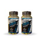 Kit 2 Nitro Fire Cafeína 200mg 60 Cápsulas Fisionutri