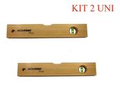 KIT 2 Nível De Madeira Momfort 14'' 35cm