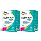 Kit 2 Nutricaps Hair Cabelos E Unhas 60 Capsulas Maxinutri Kit 2 Nutricaps Hair Cabelos E Unhas 60 Capsulas Maxinutri