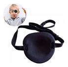 Kit 2 Oclusor Preto Neoprene com Elástico Ajustável
