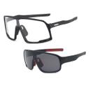 Kit 2 Óculos Ciclismo Bike Esportivo Preto Uv 400 + Noturno