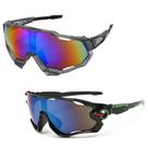 Kit 2 Óculos De Sol Bike Ciclismo Esportivo Espelhado Uv 400