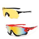 Kit 2 Óculos Esporte UV 400 Corrida Ciclismo Mtb + Noturno