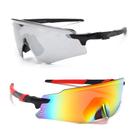 Kit 2 Óculos Esportivo Espelhado UV400 Ciclismo Corrida MTB Vôlei Speed BMX Triatlo Kit 2 Óculos Esportivo Espelhado UV400 Ciclismo Corrida MTB Vôlei Speed BMX Triatlo