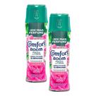 Kit 2 Odorizante de Roupas Comfort Boom Perfume em Cristais Euforia Floral 275g