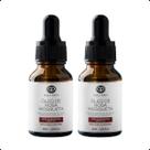 Kit 2 Óleo Clareador Manchas Rosa Mosqueta 100 Puro e Vegetal Rosa Rubiginosa 30ml