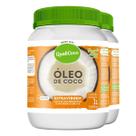Kit 2 Óleo de coco Extra Virgem Qualicoco 1 litro Kit 2 Óleo de coco Extra Virgem Qualicoco 1 litro