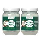 Kit 2 Óleo de Côco Virgem para Cabelo e Pele Rosto Tratamento Capilar Umectação 180g Soft Hair