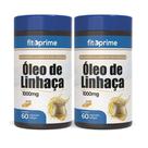 Kit 2 Óleo de Linhaça 1000mg Com 60 Cápsulas Fitoprime