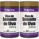 Kit 2 Óleo de Semente de Uva 1000mg 60 cápsulas Fitoprime