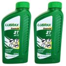 Kit 2 Óleo Lubrax Essencial 500ml Motores 2 Tempos Roçadeira Motos Api Tc