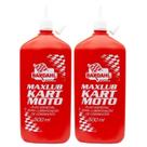 Kit 2 Óleo Lubrificante Corrente Bardahl Maxlub Kart E Moto