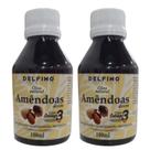 Kit 2 Óleo Natural De Amêndoas Doces 100Ml - Delfino