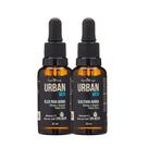 Kit 2 Óleo para Barba Hidratante Amaciar os Pelos Toque Seco IPA Beer 30ml Urban Men