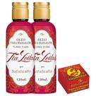 Kit 2 Óleo Para Massagem Tia Leilah + Pomada Fogo do Dragão Original