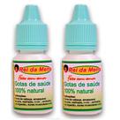 Kit 2 Óleos De Menta Piperita Extra Forte Rei da Menta 100% Natural