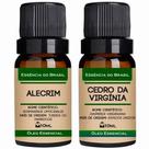 Kit 2 Óleos Essenciais 10ml - Alecrim + Cedro Da Virgínia