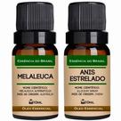 Kit 2 Óleos Essenciais 10ml - Melaleuca + Anis Estrelado