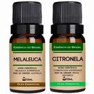 Kit 2 Óleos Essenciais 10ml - Melaleuca + Citronela