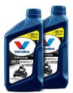 Kit 2 Óleos Valvoline 20W50 Semissintético 1L Moto 4T Proteção Premium