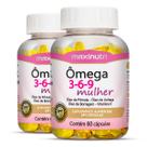 Kit 2 Ômega 3-6-9 Mulher Maxinutri 60 Cápsulas