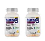 Kit 2 Omega 3 Colageno Tipo 2 60 Capsulas - Katigua Kit 2 Omega 3 Colageno Tipo 2 60 Capsulas - Katigua