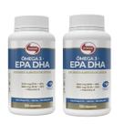 Kit 2 Ômega 3 DHA 540mg EPA 360mg Vitamina E 120 Cap Vitafor Kit 2 Ômega 3 DHA 540mg EPA 360mg Vitamina E 120 Cap Vitafor