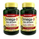 Kit 2 Ômega 3 Óleo de Peixe 300 Cápsulas 1000mg Maxinutri