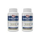 Kit 2 Omegafor Plus 120 Cápsulas - Vitafor - 990 EPA 660 DHA 1g Kit 2 Omegafor Plus 120 Cápsulas - Vitafor - 990 EPA 660 DHA 1g
