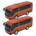 Kit 2 Onibus Brinquedo De Plástico Diverbus 21Cms Kit 2 Onibus Brinquedo De Plástico Diverbus 21Cms
