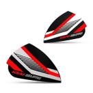 Kit 2 Orelhas Laterais Capacete Attack Evo Fosco Pro Tork (par)