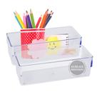 Kit 2 Organizador Armario/Escritório Acrílico 11,5x34,8