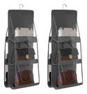 Kit 2 Organizador Bolsa Necessaire Cabide 6 Divisórias Kit 2 Organizador Bolsa Necessaire Cabide 6 Divisórias