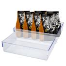 Kit 2 Organizador Caixa Guarda Multiuso Armário Geladeira Gaveta