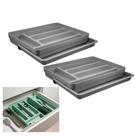 Kit 2 Organizador De Gaveta Divisor Porta Talheres Extensível Cozinha Logic - Ou Kit 2 Organizador De Gaveta Divisor Porta Talheres Extensível Cozinha Logic - Ou
