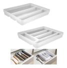 Kit 2 Organizador Gaveta Divisor Talheres Porta Utensílios Cozinha Logic - Ou Kit 2 Organizador Gaveta Divisor Talheres Porta Utensílios Cozinha Logic - Ou