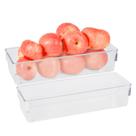 KIt 2 Organizador Geladeira/cozinha Acrílico 23x8x5