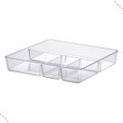 kit 2 Organizadores D Gaveta Acrílico C/ Divisória Diamond Modular