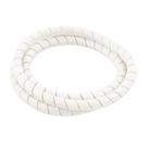 Kit 2 Organizadores De Cabos E Fios Branco Startools 1M X 10mm (cada)