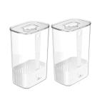 Kit 2 Organizadores De Geladeira Porta Temperos Frescos Clear Fresh 2,3L Cozinha Kit 2 Organizadores De Geladeira Porta Temperos Frescos Clear Fresh 2,3L Cozinha