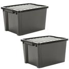 Kit 2 organizadores life box 40 lt