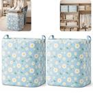 Kit 2 Organizadores sacos para Roupas Edredons Cobertores Dobrável Com Zíper Multiuso 140 litros Kit 2 Organizadores sacos para Roupas Edredons Cobertores Dobrável Com Zíper Multiuso 140 litros