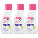 Kit 2 ou 3 Sabonete Íntimo Kronel Original 80mL Aroeira e Aveia Higiene Feminina