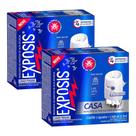 Kit 2 Pack Repelente Elétrico Líquido Exposis Casa 32,9ml + Refil