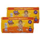 kIt 2 Pacotes de Fralda Econômica Piquitucho