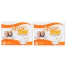 Kit 2 Pacotes de Fraldas Geriatrica Hyper Fral EG C/ 46 fraldas em cada Pacote