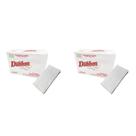 Kit 2 Pacotes de Papel Interfolha 100% Celulose 20x21 2 Dobras folha simples Dubbon - 20g